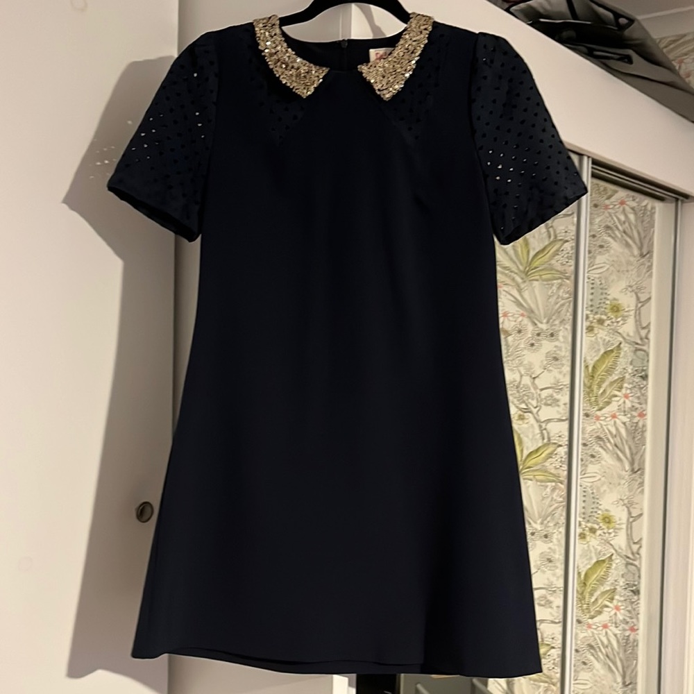 British boutique Navy blue mini dress
